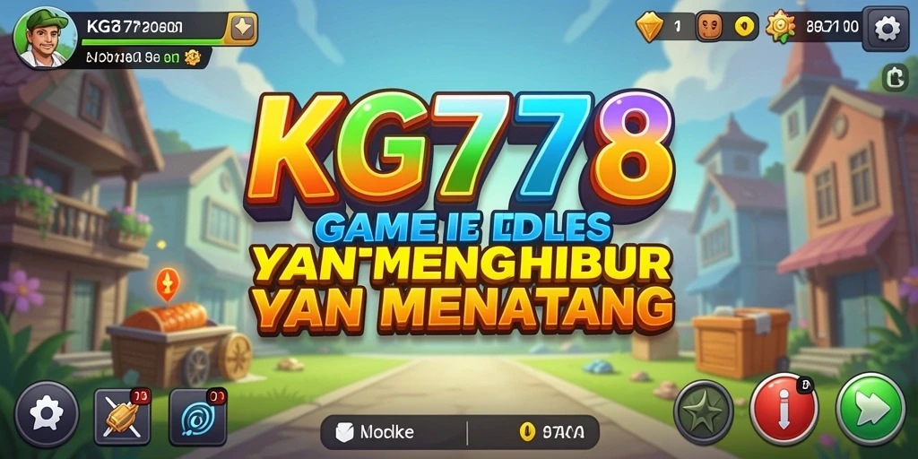 Screenshot Gameplay KG778 Menampilkan Karakter Bekerja Otomatis